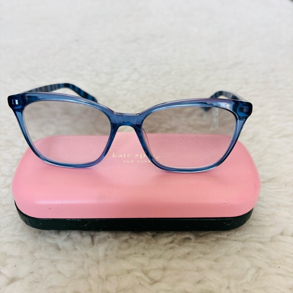Kate Spade 2 Tone Blue Eyeglasses Frame Only w/ Case